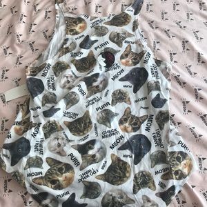 Cat tank top